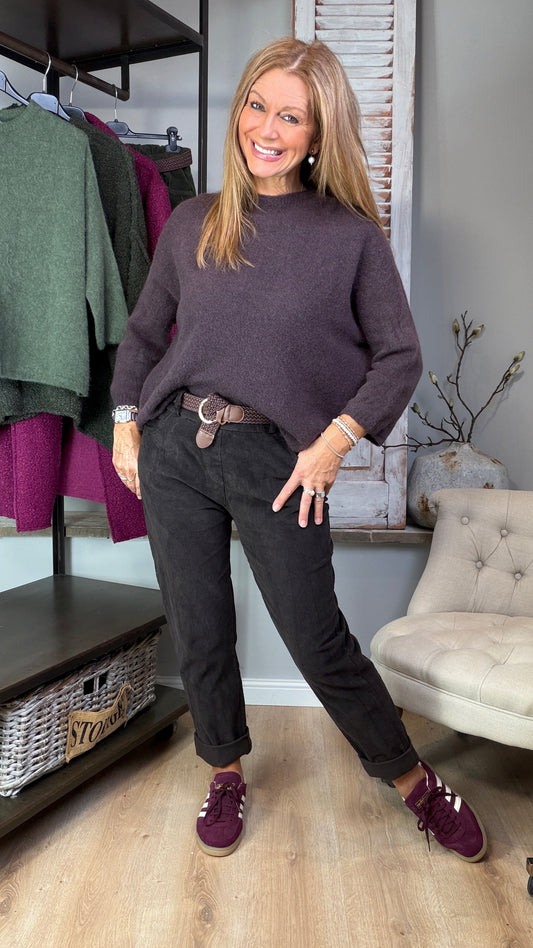 Kuschelpulli 3/4 Arm