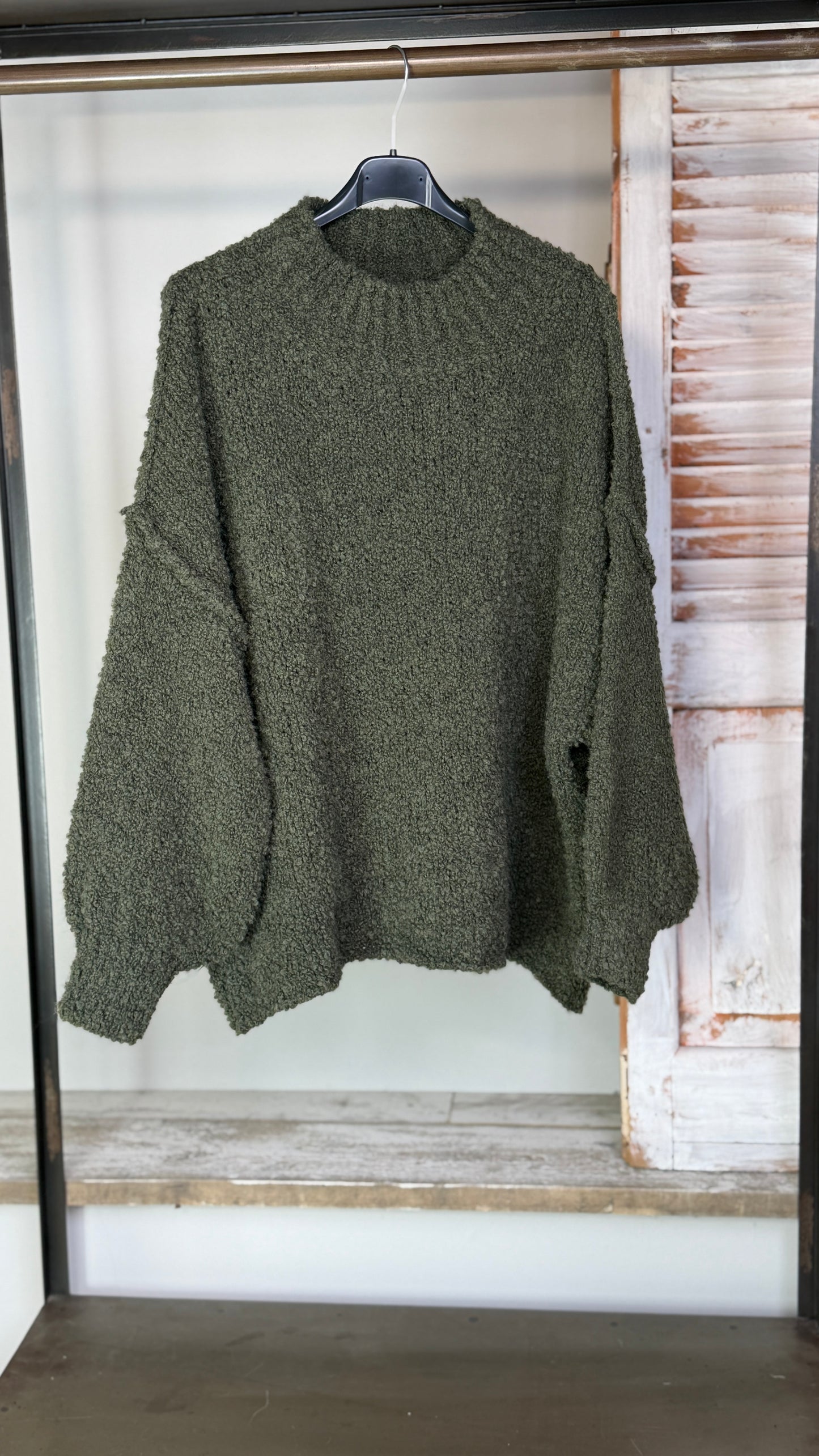 Boucle Pulli "Turtleneck"