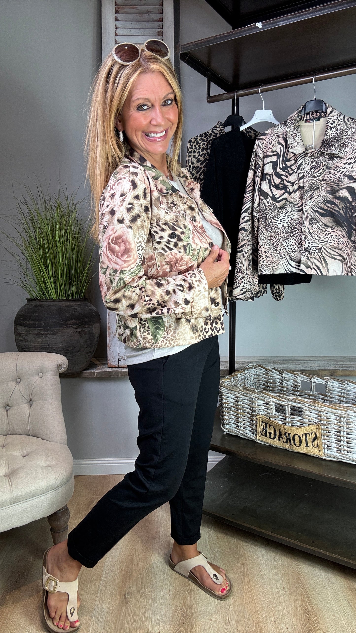 Blazer im Koffershirt-Stil