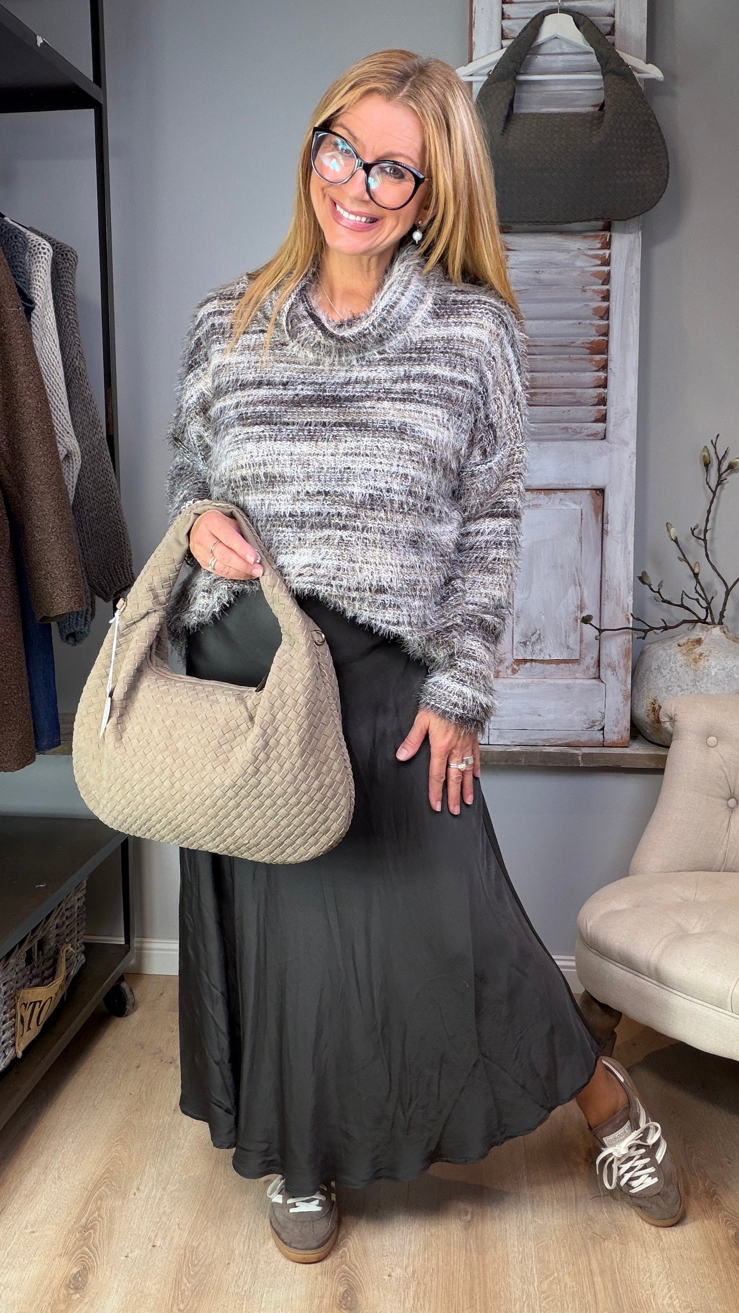 Tasche "Flechtoptik"