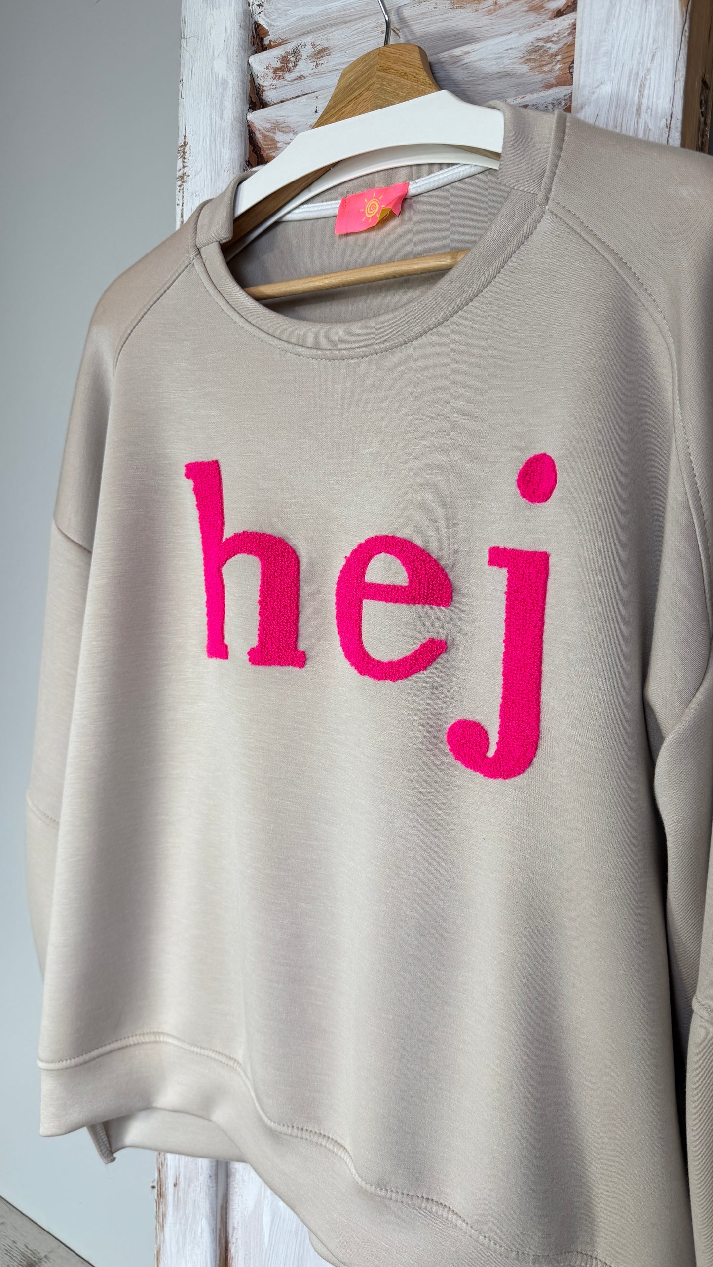 Sweat Shirt "hej"