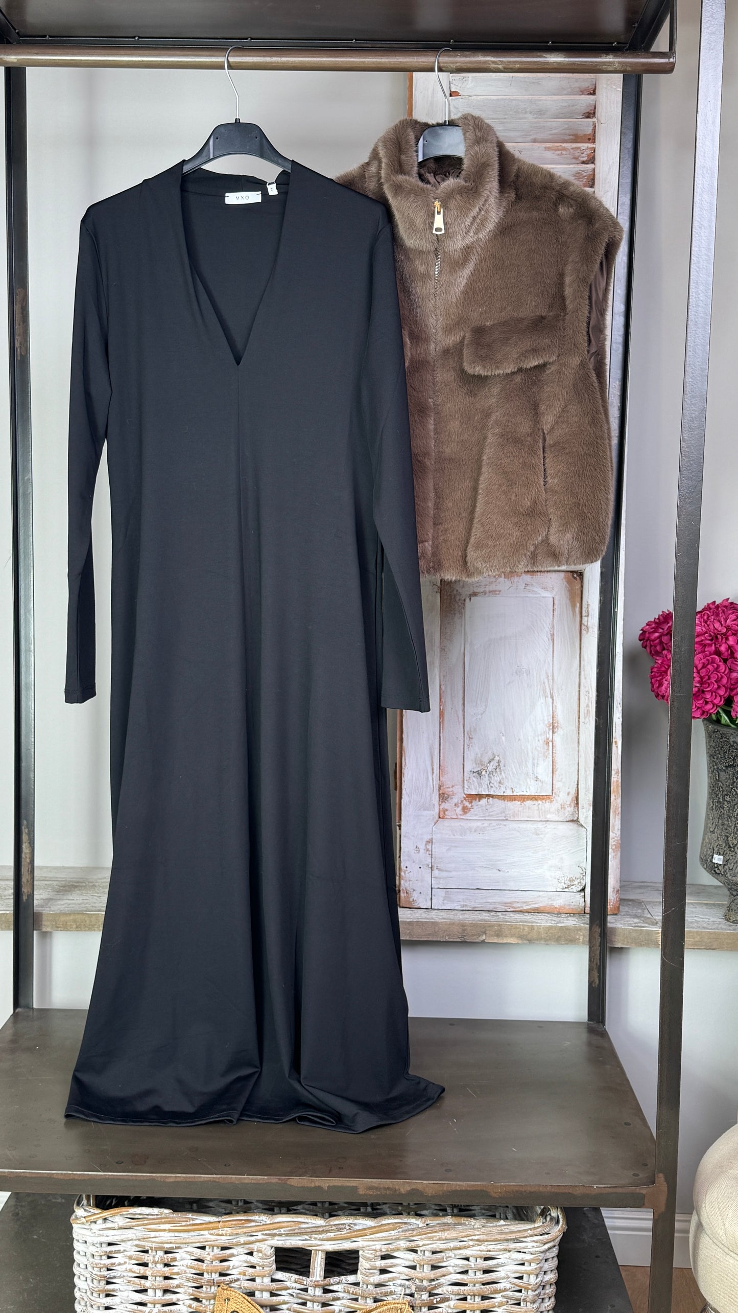 Viscosekleid