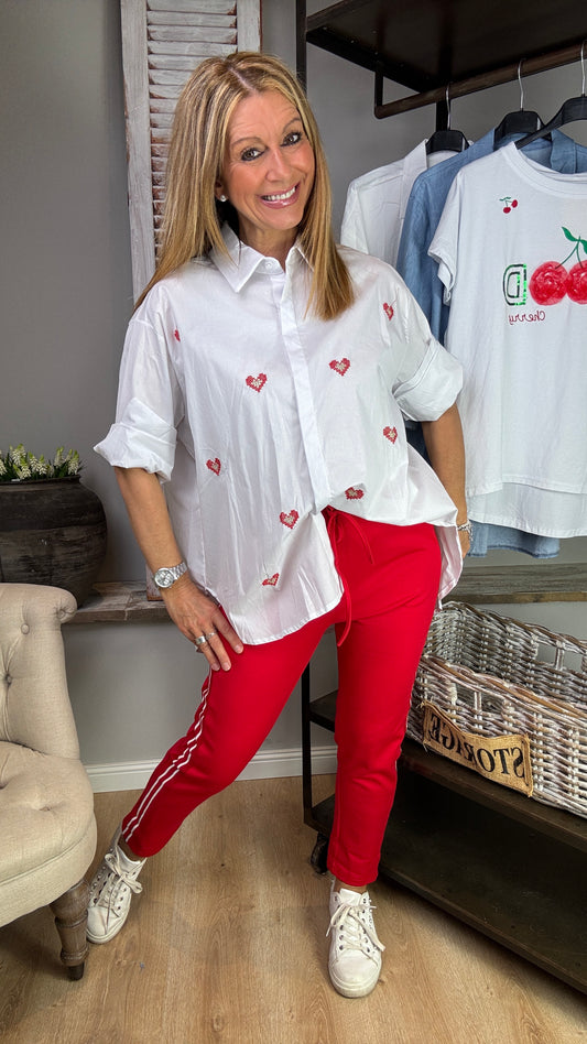 Bluse "Heart"