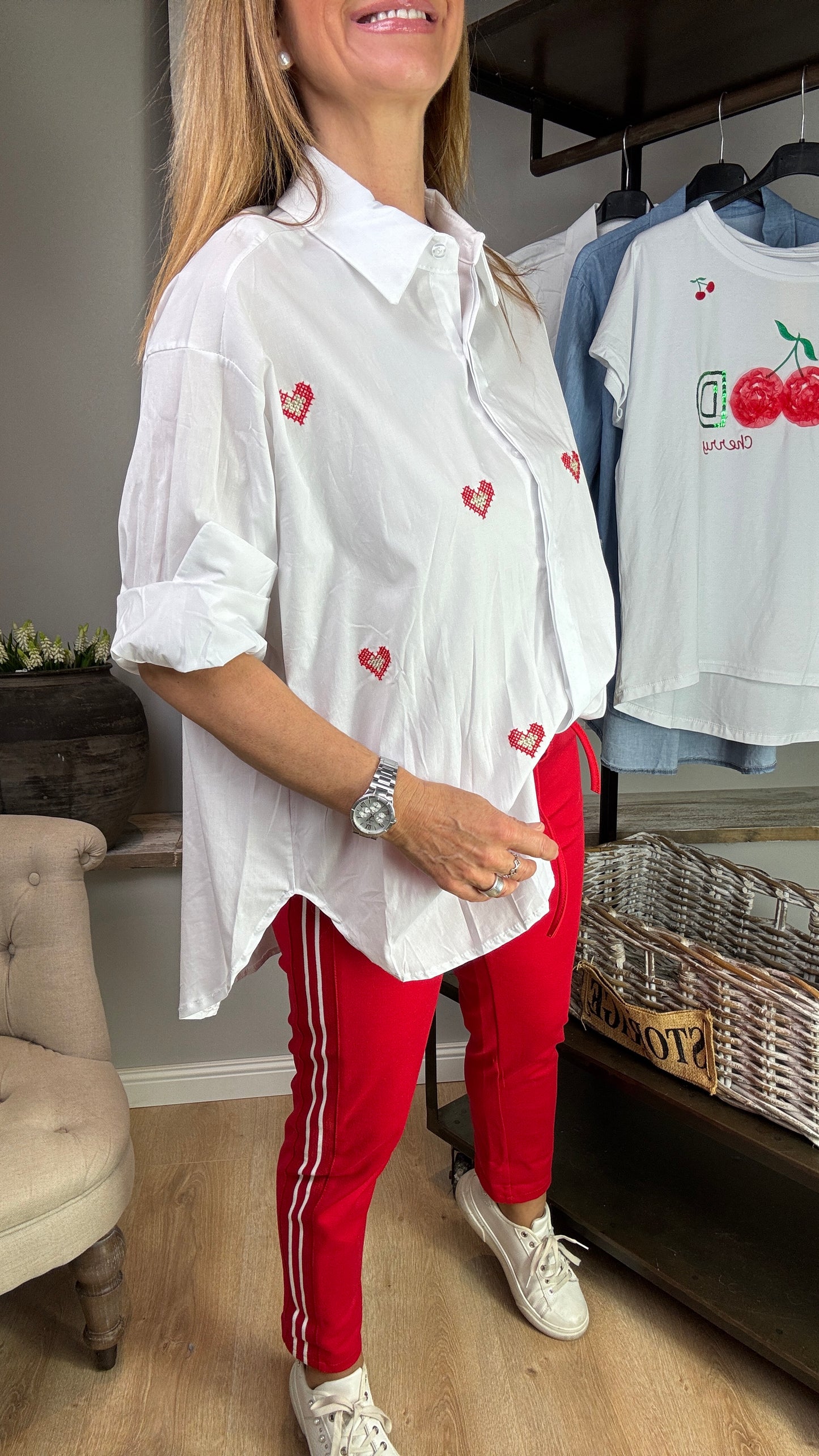 Bluse "Heart"