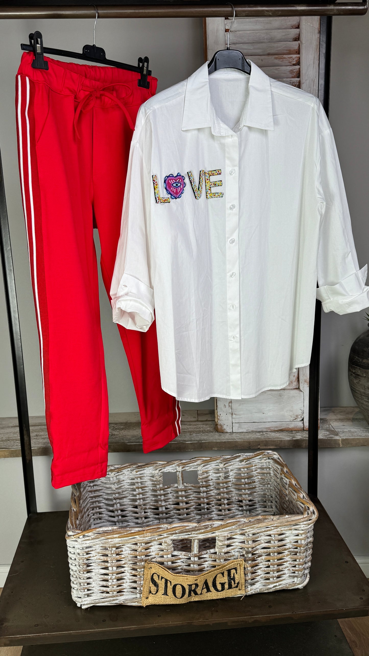 Bluse "Love"